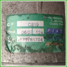 Compressore Clima AC Aria Condizionata FIAT 71781754 FIAT MULTIPLA 1F 51810094