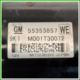 Motorino Avviamento MITSUBISHI M001T30072 OPEL INSIGNIA G09 55585238