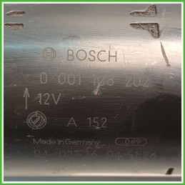 Motorino Avviamento BOSCH 0001108202 FIAT DOBLO 2W 51832954