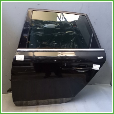 Porta Portiera Sportello Posteriore Sinistra SX NERO L8 Z9Y AUDI A4 8K Station Wagon 2007 2013 Originale Usato