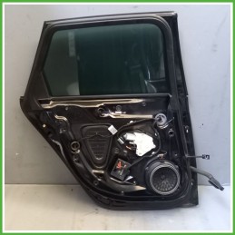 Porta Portiera Sportello Posteriore Sinistra SX NERO L8 Z9Y AUDI A4 8K Station Wagon 2007 2013 Originale Usato