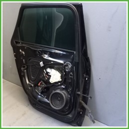 Porta Portiera Sportello Posteriore Sinistra SX NERO L8 Z9Y AUDI A4 8K Station Wagon 2007 2013 Originale Usato