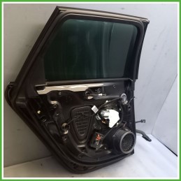 Porta Portiera Sportello Posteriore Sinistra SX NERO L8 Z9Y AUDI A4 8K Station Wagon 2007 2013 Originale Usato