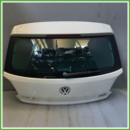 Portellone Bagagliaio Cofano Baule Posteriore VOLKSWAGEN POLO 6C 2014 2015 BIANCO 0Q C9A Berlina Originale Usato