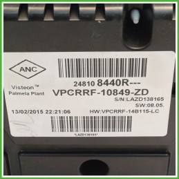 Quadro strumenti contachilometri tachimetro VISTEON VPCRRF-10849-ZD RENAULT CLIO 4a Serie 1.5 dCi 248107567R