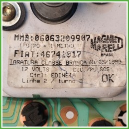 Quadro strumenti contachilometri tachimetro MAGNETI MARELLI 06063209907 FIAT PALIO PY 46517261