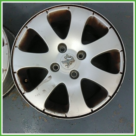 Cerchio Singolo in Lega PEUGEOT 307 (dal 04/2001 al 12/2006) 15 pollici 15" 6.0J 4x108 ET 27 originale usato al pz