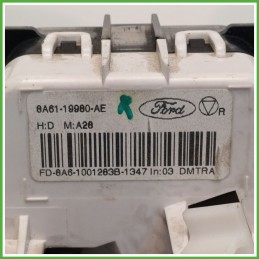 Comandi Clima AC Riscaldamento Condizionatore FOMOCO 6A61-19980-AE FORD FIESTA CB1 1.4 16V 1777063 2008 2013