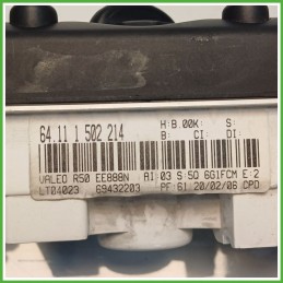 Comandi Clima AC Riscaldamento Condizionatore VALEO MINI MINI R50/R53 1.4 64111502214 2001 2006
