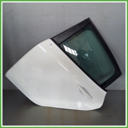 Porta Portiera Sportello Posteriore Sinistra SX BIANCO PEUGEOT 208 Berlina 2012 2015 Originale Usato