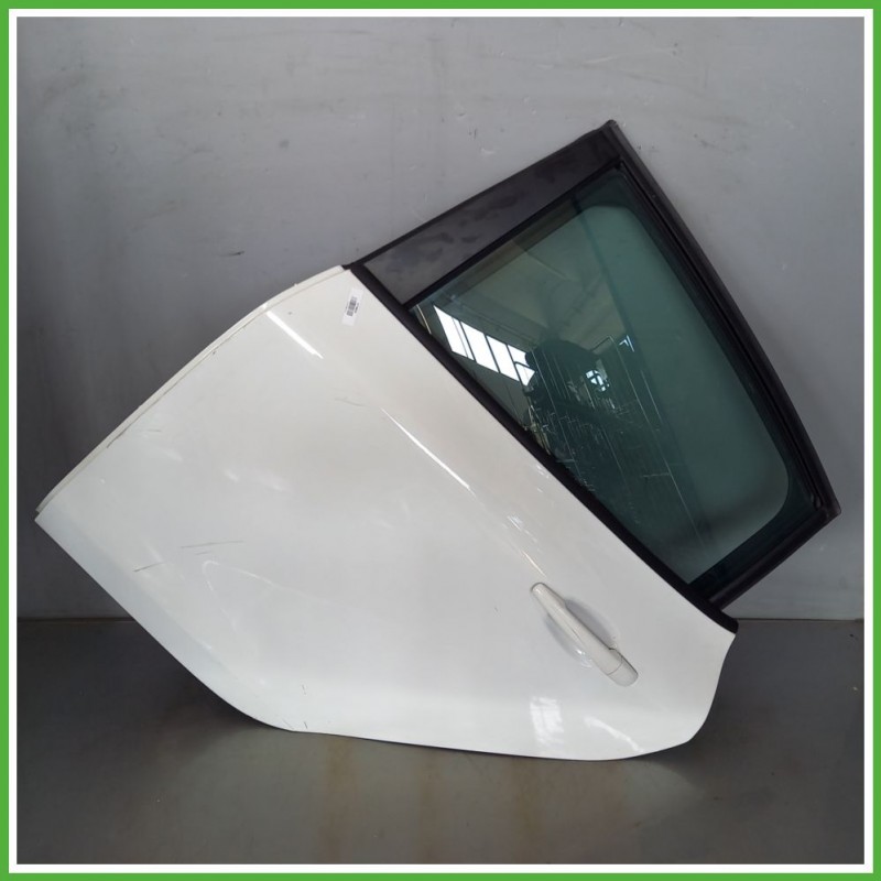 Porta Portiera Sportello Posteriore Sinistra SX BIANCO PEUGEOT 208 Berlina 2012 2015 Originale Usato