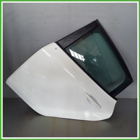 Porta Portiera Sportello Posteriore Sinistra SX BIANCO PEUGEOT 208 Berlina 2012 2015 Originale Usato