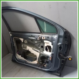 Porta Portiera Sportello Anteriore Sinistra SX GRIS FER EZW PEUGEOT 407 Station Wagon 2004 2012 Originale Usato