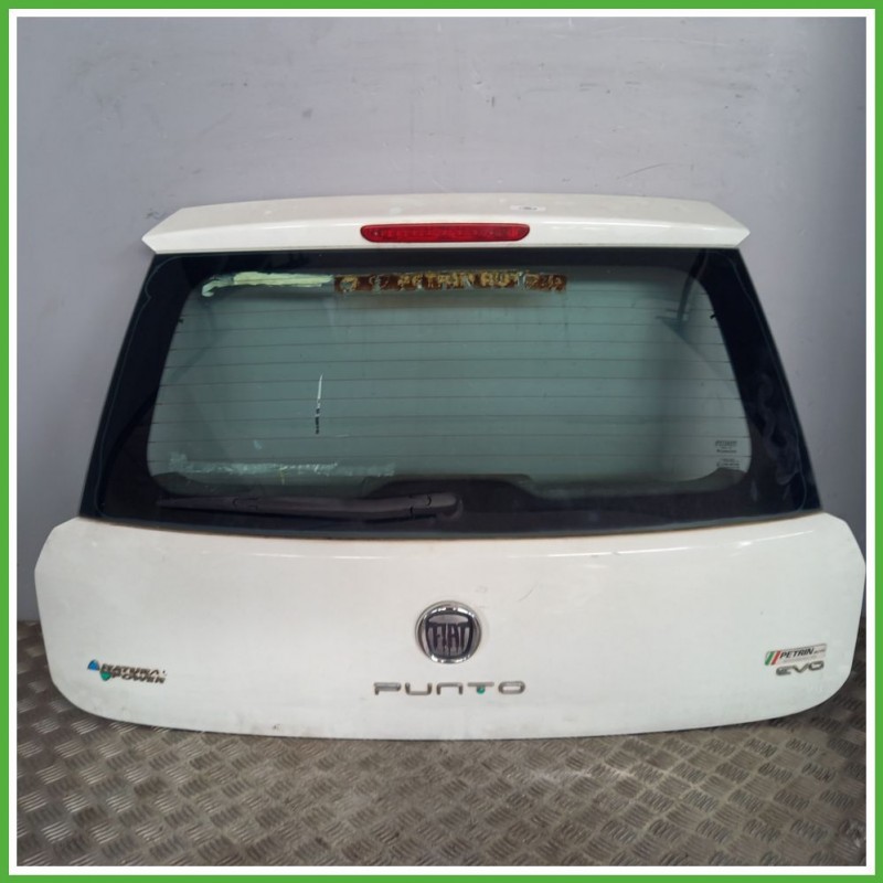 Portellone Bagagliaio Cofano Baule Posteriore FIAT PUNTO EVO 3J 2009 2013 BIANCO Berlina Originale Usato