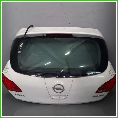 Portellone Bagagliaio Cofano Baule Posteriore OPEL ASTRA P10 2009 2015 BIANCO GAZ Berlina Originale Usato