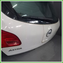 Portellone Bagagliaio Cofano Baule Posteriore OPEL ASTRA P10 2009 2015 BIANCO GAZ Berlina Originale Usato
