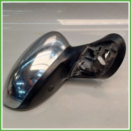 Specchio Specchietto Retrovisore Destro DX CROMATO FIAT 500 3P 2007 2015 Originale Usato