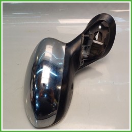 Specchio Specchietto Retrovisore Destro DX CROMATO FIAT 500 3P 2007 2015 Originale Usato