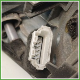 Specchio Specchietto Retrovisore Destro DX CROMATO FIAT 500 3P 2007 2015 Originale Usato