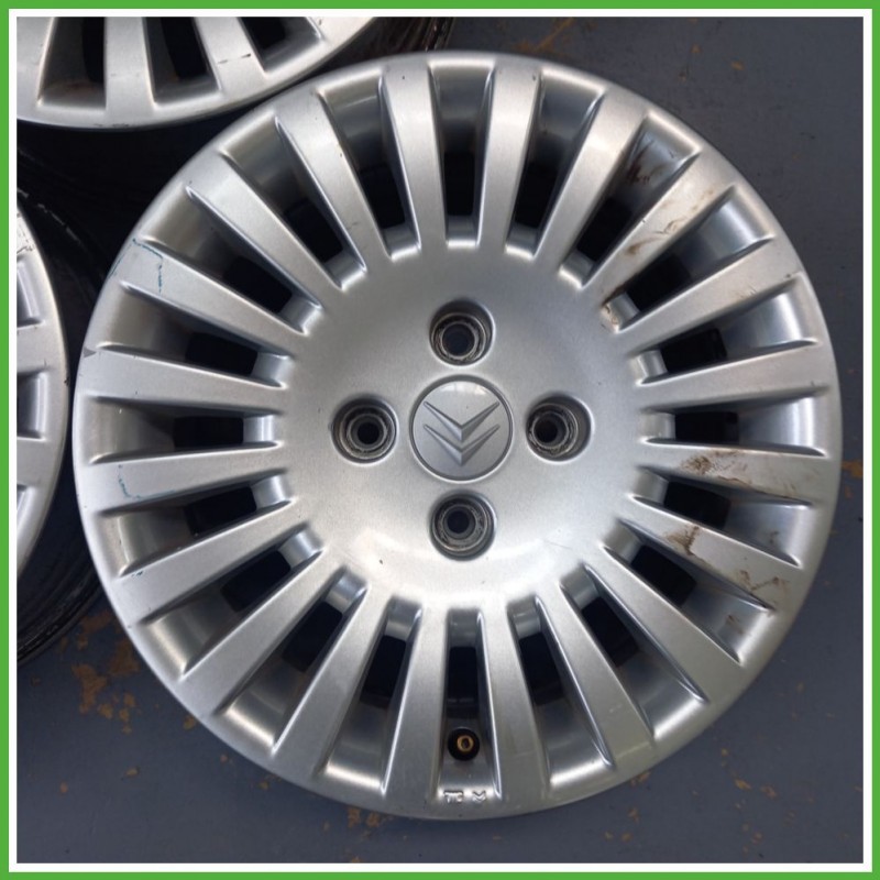 Cerchio Singolo in Lega CITROEN C2 (dal 09/2003 al 01/2010) 15 pollici 15" 6.0J 4x108 ET 27 originale usato al pz