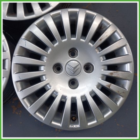Cerchio Singolo in Lega CITROEN C2 (dal 09/2003 al 01/2010) 15 pollici 15" 6.0J 4x108 ET 27 originale usato al pz