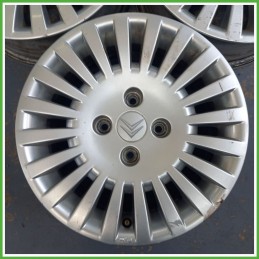 Cerchio Singolo in Lega CITROEN C2 (dal 09/2003 al 01/2010) 15 pollici 15" 6.0J 4x108 ET 27 originale usato al pz