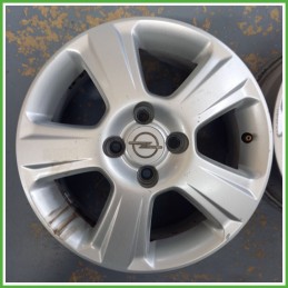 Cerchio Singolo in Lega OPEL CORSA (X01) (dal 10/2000 al 06/2006) 15 pollici 15" 6.0J 4x100 ET 49 originale usato al pz