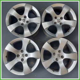 Cerchi in Lega PEUGEOT 3008 (dal 04/2009) 17 pollici 17" 7.5J 4x108 ET 29 4pz originali usati