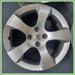 Cerchi in Lega PEUGEOT 3008 (dal 04/2009) 17 pollici 17" 7.5J 4x108 ET 29 4pz originali usati