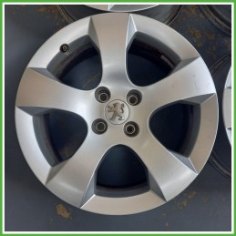 Cerchi in Lega PEUGEOT 3008 (dal 04/2009) 17 pollici 17" 7.5J 4x108 ET 29 4pz originali usati