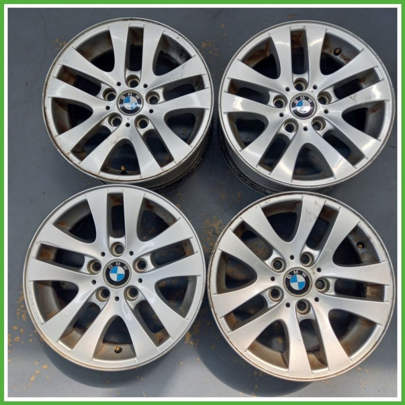 Cerchi in Lega BMW Serie 3 (E90/E91) (dal 02/2005 al 12/2011) 16 pollici 16" 7.0J 5x120 ET 34 4pz originali usati