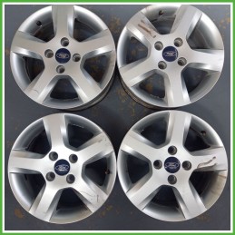 Cerchi in Lega FORD FIESTA (CBK) (dal 03/2002 al 12/2005) 15 pollici 15" 6.0J 4x108 ET 52.3 4pz originali usati