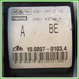Centralina ABS Modulo Pompa ATE 10.0970-01133.3 1146149 FORD FIESTA CBK Originale Usato