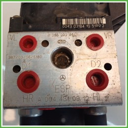 Centralina ABS Modulo Pompa BOSCH 0265202461 A0034317512 MERCEDES-BENZ Classe A W168 Originale Usato