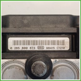 Centralina ABS Modulo Pompa BOSCH 0265800673 71748288 FIAT PANDA 2Q Originale Usato