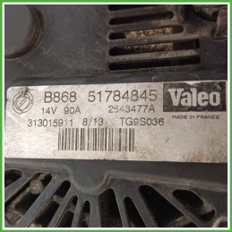 Alternatore VALEO TG9S036 FIAT GRANDE PUNTO 2Y 51854915