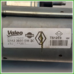 Motorino Avviamento VALEO TS12E9 NISSAN QASHQAI J10E/JJ10E 233003329R