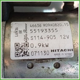 Motorino Avviamento HITACHI S114.905 FIAT GRANDE PUNTO 4C 51890631