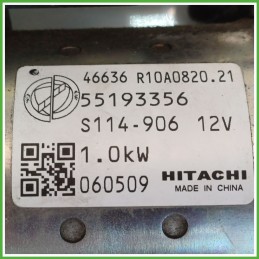 Motorino Avviamento HITACHI S114.906 LANCIA MUSA TG 55193356