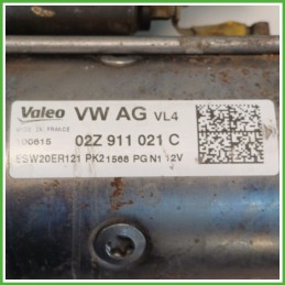Motorino Avviamento VALEO ESW20ER121 VOLKSWAGEN POLO 6C 02Z911024H