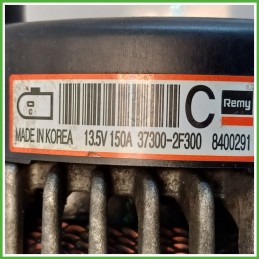 Alternatore DELCO REMY 8400291 KIA SORENTO 3a Serie 373002F300