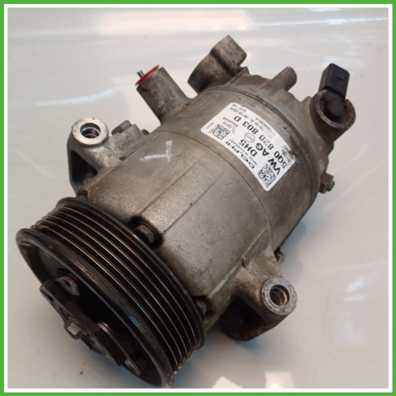 Compressore Clima AC Aria Condizionata DELPHI 6CVC140 VOLKSWAGEN POLO 6C 5Q0820803P