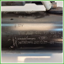 Motorino Avviamento BOSCH 0001115082 AUDI A4 8K 03L911021H