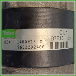 Motorino Avviamento VALEO D7E16 CITROEN C2 5802M9