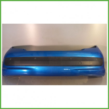 Paraurti Posteriore PEUGEOT 207 Berlina BLU RECIFE KMF 7410Z5 2006 2009 Originale Usato
