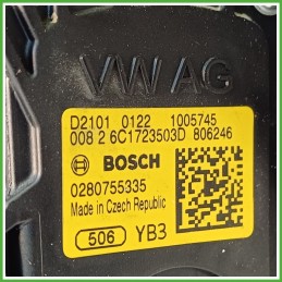 Pedale Pedaliera SKODA FABIA NJ 1.0 Twin Spark 6C1723503D 2018 2021 BOSCH 0280755335