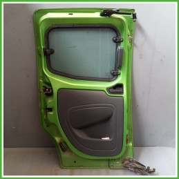 Porta Portiera Sportello Posteriore Sinistra SX VERDE FIAT FIORINO 3N 0 2007 2016 Originale Usato