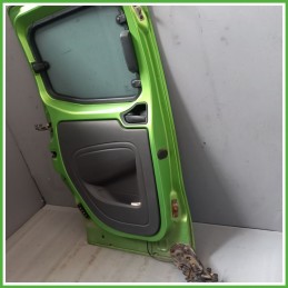 Porta Portiera Sportello Posteriore Sinistra SX VERDE FIAT FIORINO 3N 0 2007 2016 Originale Usato