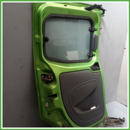 Porta Portiera Sportello Posteriore Sinistra SX VERDE FIAT FIORINO 3N 0 2007 2016 Originale Usato