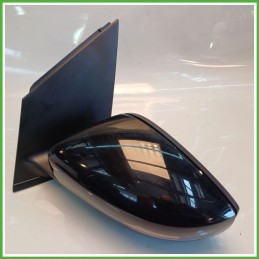 Specchio Specchietto Retrovisore Sinistro SX NERO VOLKSWAGEN POLO 6C 2014 2015 FICOSA FICOMIRRORS Originale Usato